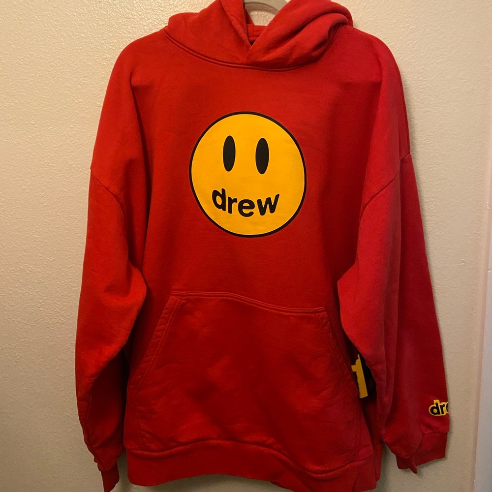 Drew House Red hoodie XL